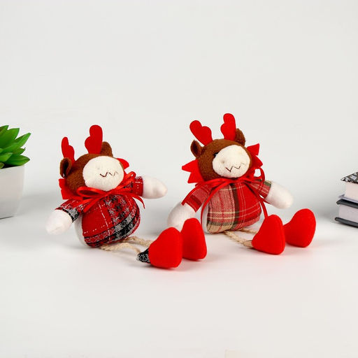 Мягкая игрушка Олень, цвет МИКС - Simaland фото 4