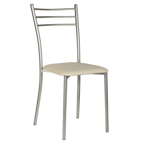 Стул для кухни Клик Мебель «Хлоя», со спинкой, светло-бежевый