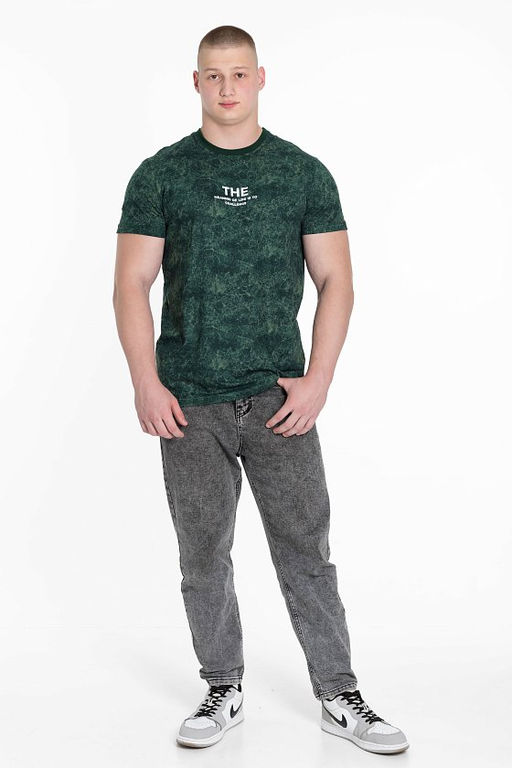 Футболка М124024Пв зеленый - Елена фото 4