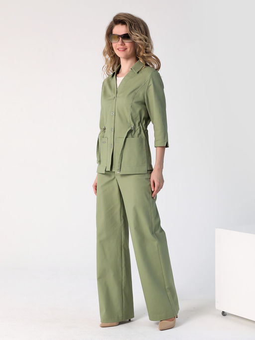 25226 Жакет оливковый