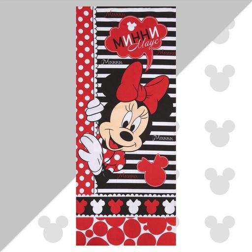 Полотенце Минни Маус 60х140 см, 100% хлопок 160гр/м2 - Disney фото 13