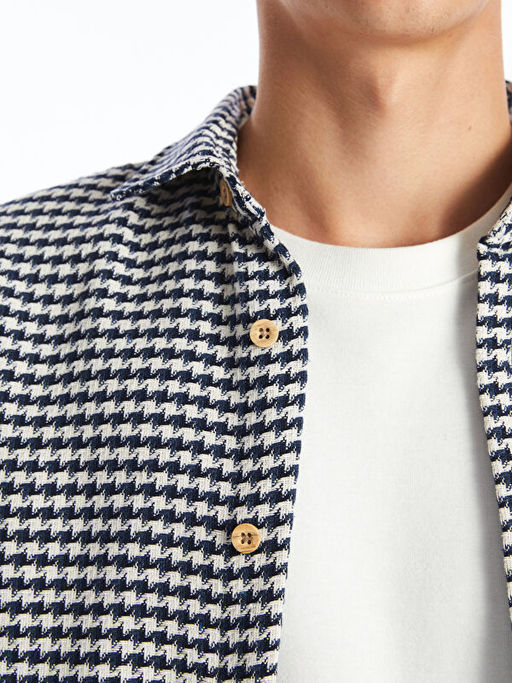 Rahat Kal?p Uzun Kollu Ekose Erkek Oduncu G?mlek