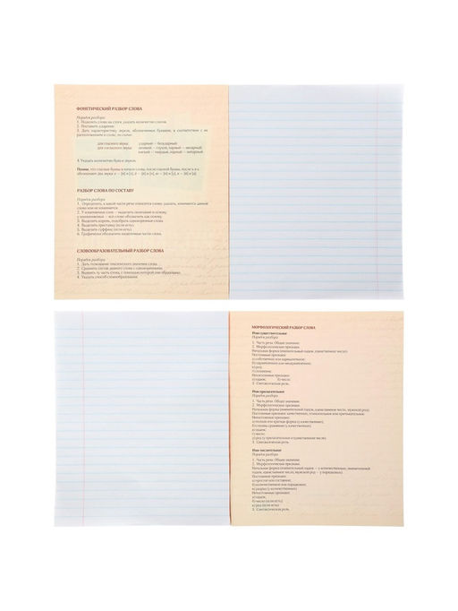 Набор предметных тетрадей 48 листов Calligrata «Фото», 10 предметов