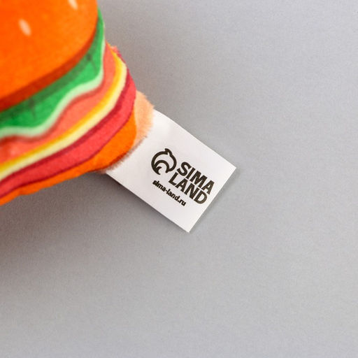 Игрушка для кошек с мятой Бургер из текстиля, 7,4х7 см - Пушистое счастье фото 5