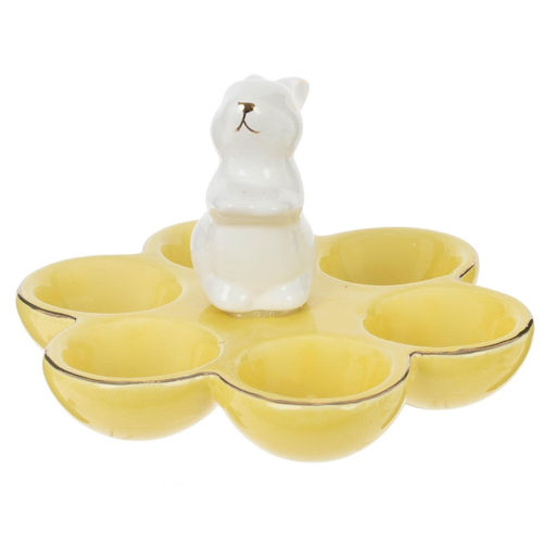 Тарелка для 6-ти яиц, L16 W16 H10 см