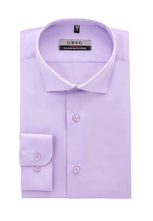 Сорочка мужская длинный рукав GREG 720/139/LV/Z фото 2