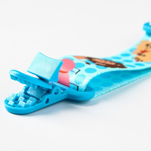 Держатель для пустышки на ленте Львята - Крошка я фото 4