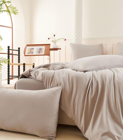 КПБ Candies Бархат Сатин с простыней на резинке по кругу CANBSR03 Евро