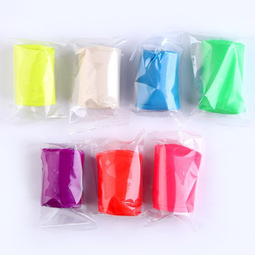 Тесто для лепки 7 цветов, 70 гр., с формочками - Школа талантов фото 4