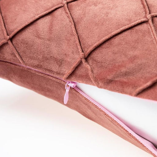 Наволочка декоративная Этель Соло, цвет пыльная роза, размер 43х43 см  фото 3