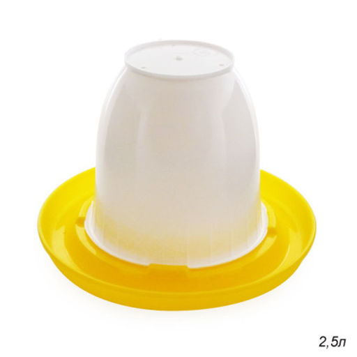 Поилка для птиц 2,5 л микс/уп 15/ - ГалеонТрейд фото 2