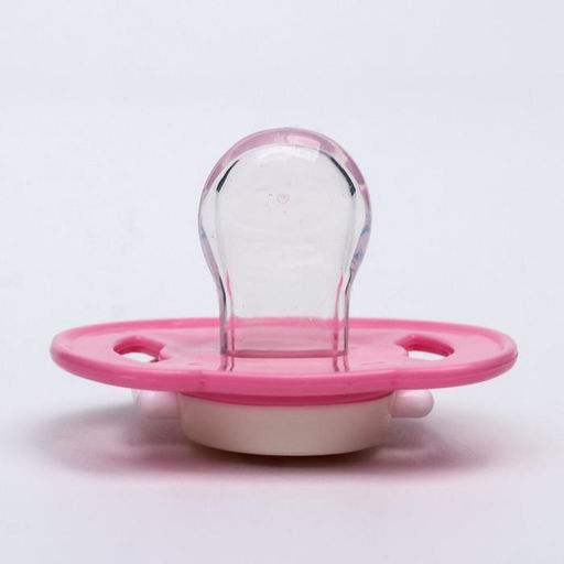 Соска-пустышка ортодонтическая, силикон, от 6 мес., с колпачком, Ракушка, цвет розовый - Крошка я фото 6