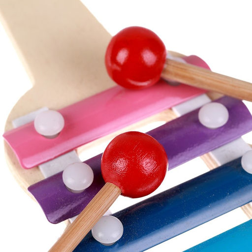 Металлофон Гитара 2110,5 1,5 см, 2 палочки, МИКС - Simaland фото 2