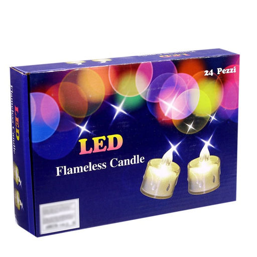 Цена за 24 шт. Свеча светодиодная, горит жёлтым - Simaland фото 4