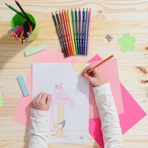 Карандаши цветные 12 цветов BIC Kids Evolution ECOlutions, детские, ударопрочные, пластиковые