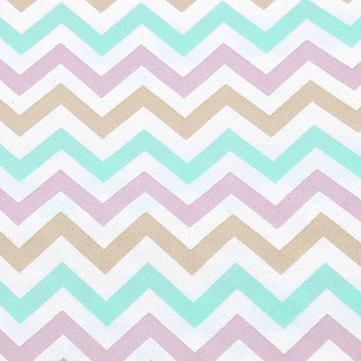 "Зигзаг, бирюза" Скатерть 200х145см, длина стола до 160см, на 6-8 персон, хлопок "Премиум" 186г/м2, "Домашняя мода" (Россия)