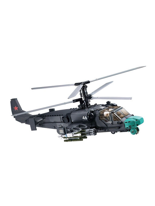 Конструктор Sluban «Модельки. Вертолёт», 1:35, 913 деталей