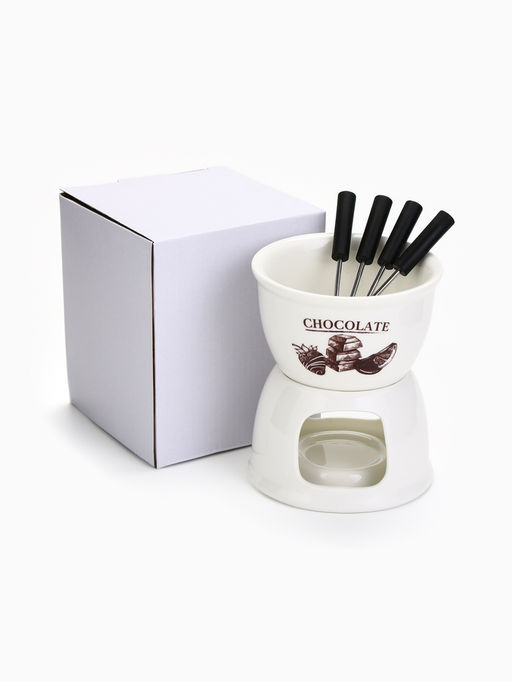 Фондюшница керамическая Chocolate, 350 мл - Дорого внимание фото 12