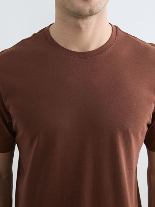 Bisiklet Yaka Penye Erkek Ti??rt