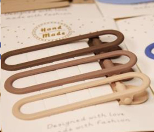 Заколка зажим для волос 3 штуки / NSAЕ-44 /уп 50/