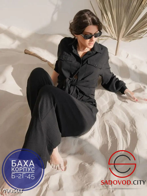 Женский брючный костюм двойка - Bruno фото 3