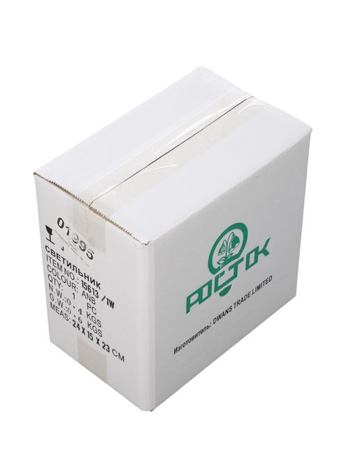 Бра 15613/1W, 1x40Вт, E14, цвет бронза