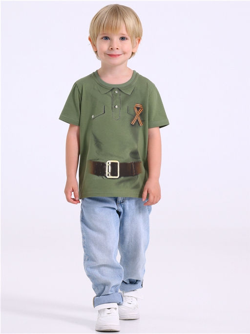 футболка 1ПДФК3426804 - Апрель фото 3