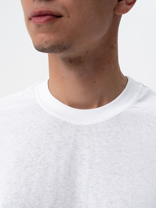 Футболка хлопок 100%,белая - Binita фото 5