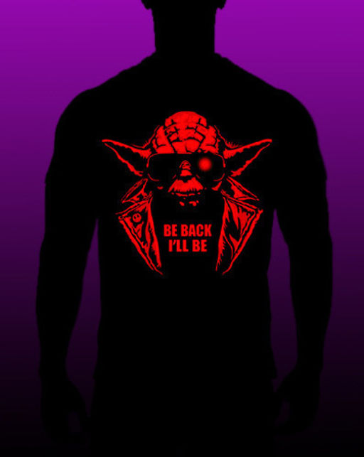 Футболка мужская Yoda - я вернусь! - Good фото 2