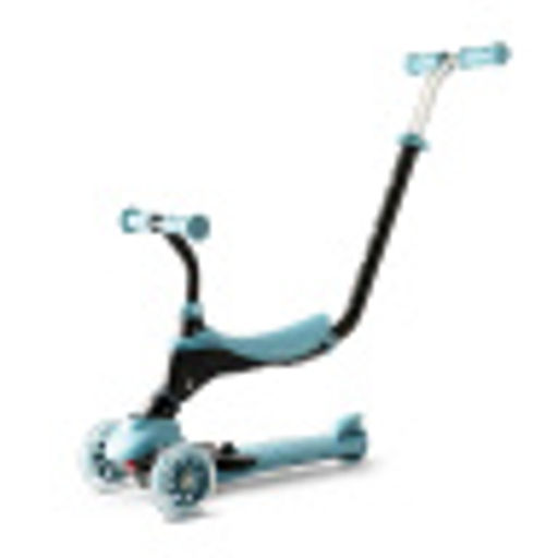 Самокат 5в1 трехколесный "Qplay" светящ. колеса