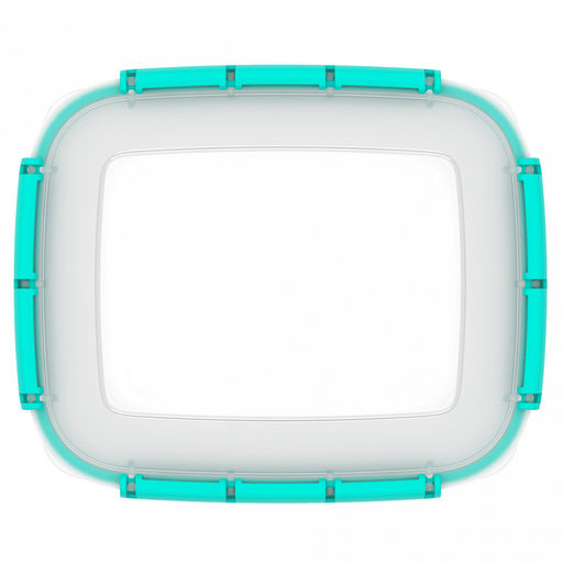 Контейнер для продуктов 2,5л, 23,4х19,4?х10,6см, с клипсами, уплотнитель, полипропилен, подходит для СВЧ (Россия) - Домашняя мода фото 5