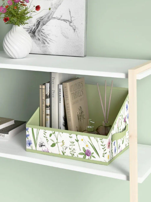 VAL HC-BOX-R Короб стеллажный без крышки 30*23*20 см, HERBARIUM CLOVER, шт