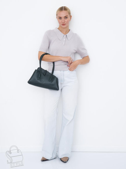 Сумка женская кожаная 6006L b.green Polina&Eiterou