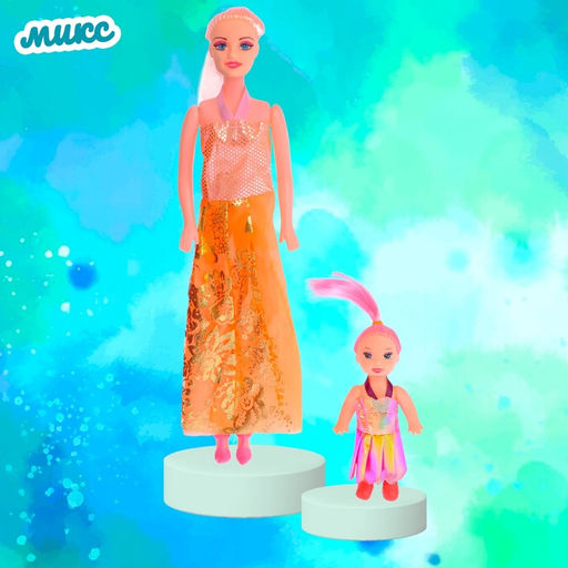 Кукла-модель Каролина с малышкой, МИКС - Simaland фото 17