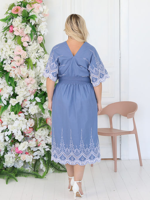 Платье П4-5490/7 - Wisell фото 11