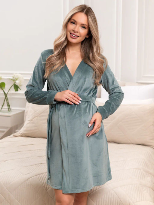 Халат женский Кэт Шалфей