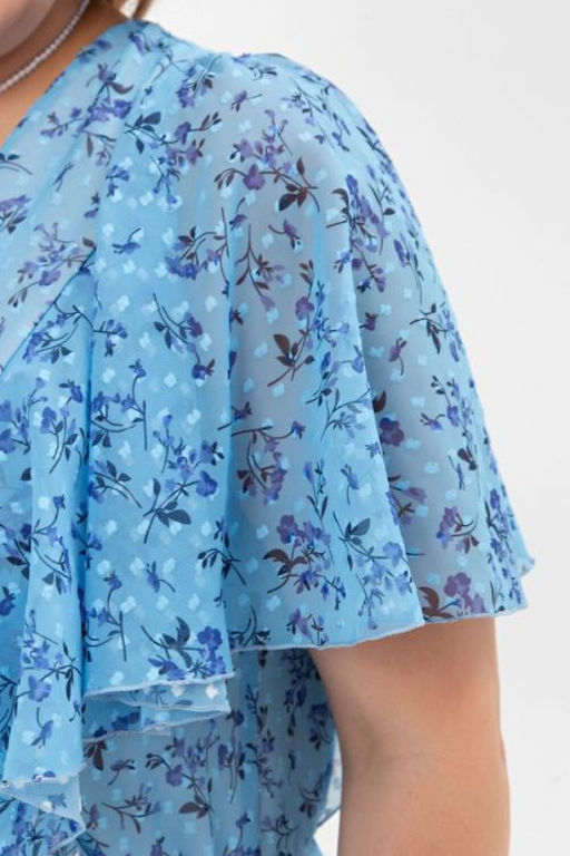 Платье Luxury Moda 1388 голубой