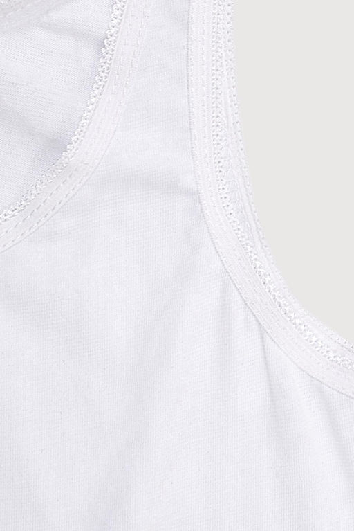 Crockid _ КБ 1133/белый Ан майка для дев  фото 2