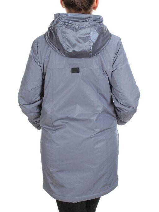 BM-07 LIGHT GRAY Куртка демисезонная женская (100 гр. синтепон) - Fashion фото 5