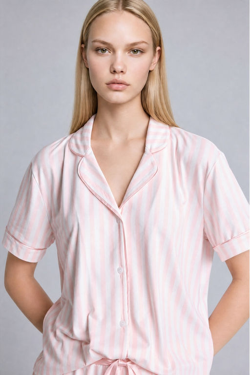 2li Softshell _ort Ti__rt Pijama Tak_m_ - Defacto фото 3