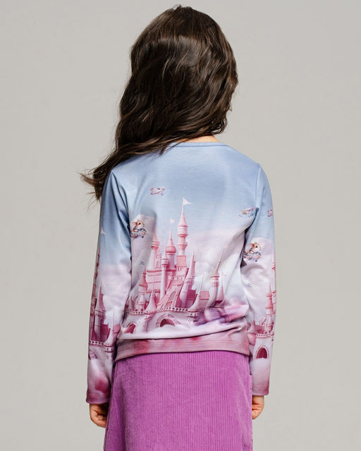 Дизайнерский детский лонгслив SAHAR art lab  фото 3