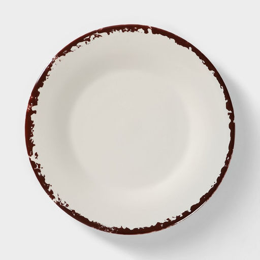 Тарелка Хорекс Antica perla, d=20 см, фарфор, белая