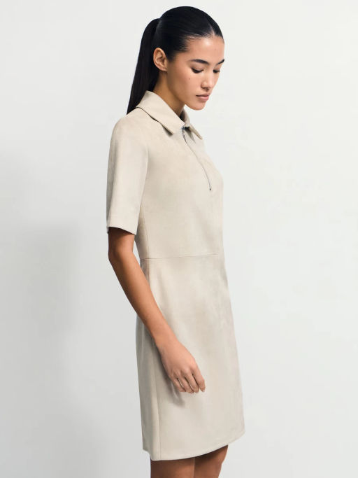 Платье мини из искусственной замши / Zarina