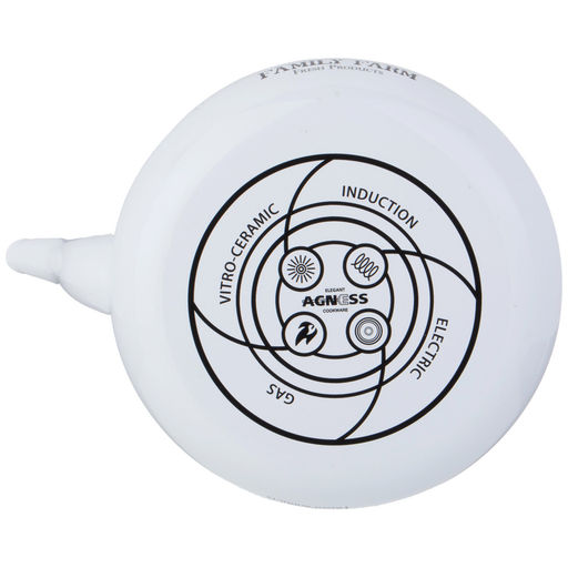 ЧАЙНИК AGNESS ЭМАЛИРОВАННЫЙ СЕРИЯ FAMILY FARM, 2,5 Л  фото 5