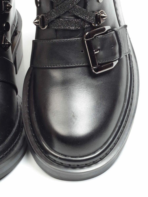 01-H001-3637-N380K BLACK Ботинки демисезонные женские (натуральная кожа, байка) - No name фото 15