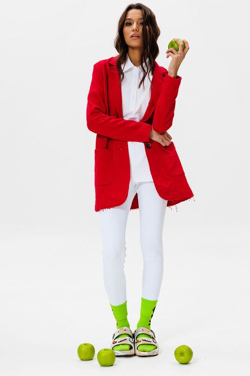 Жакет GO F4065/11-02.170-176 красный фото 3