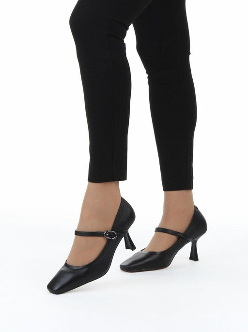 06-939A-841A BLACK Туфли женские (натуральная кожа)