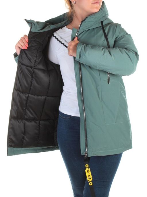 21-973 GREEN Куртка зимняя женская AKIDSEFRS