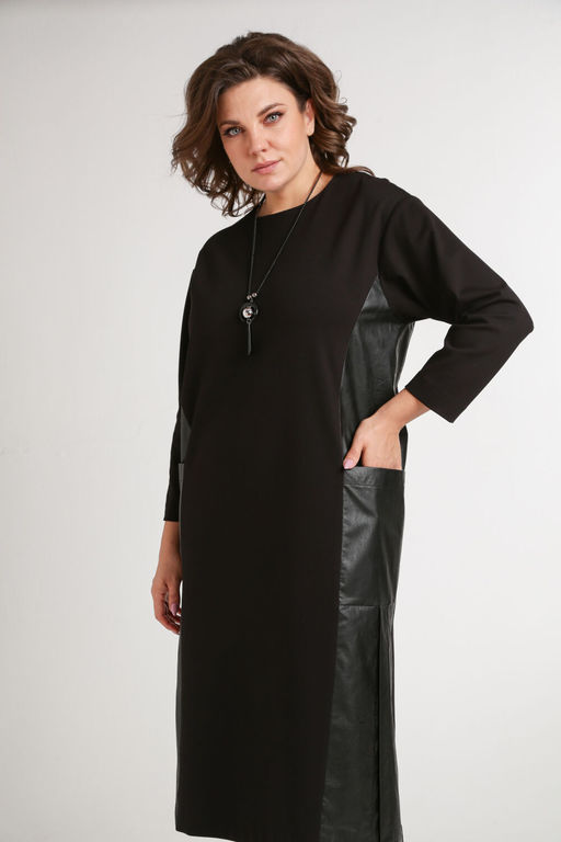 Платье AMORI 9812 черный  фото 2