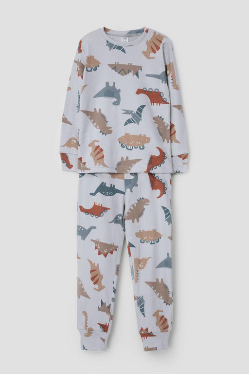 К 1587/речной перламутр,динозавры пижама дет